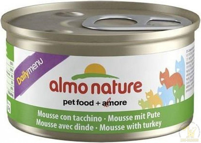 Almo Nature Daily Menu Mus z indykiem 85g 154