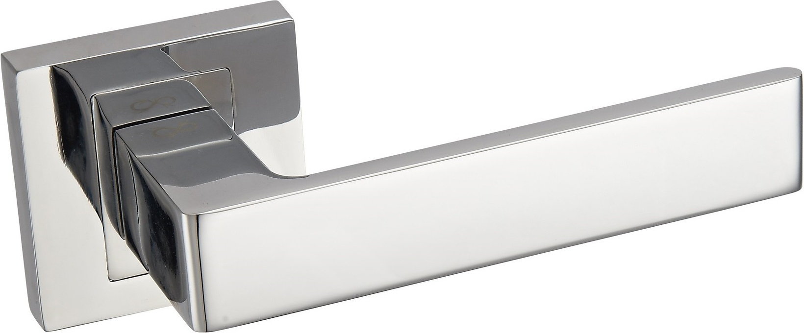 Infinity line Klamka APOLLO NA ROZECIE KWADRATOWEJ CHROM KAO 700
