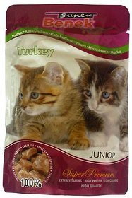 Certech Super Benek saszetka Junior indyk w sosie 100g / 5905397014317