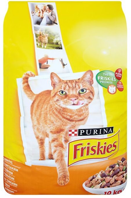 Purina Friskies Adult kurczak, warzywa 10 kg