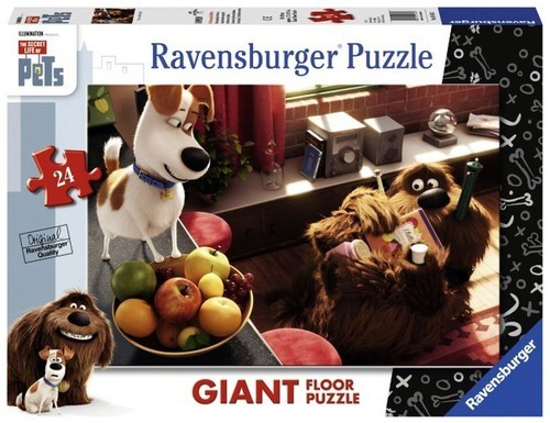 Ravensburger Puzzle podłogowe Sekretne życie zwierzaków domowych 24