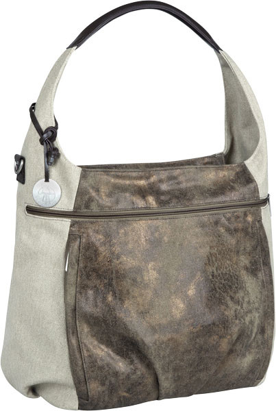 Lassig Torba do przewijania Casual Hobo Bag olive/beige