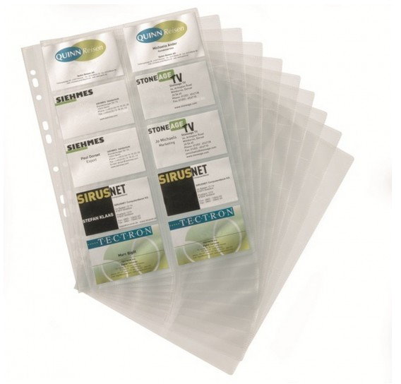 Durable Wkład do Wizytownika A4 10szt. 2389-19