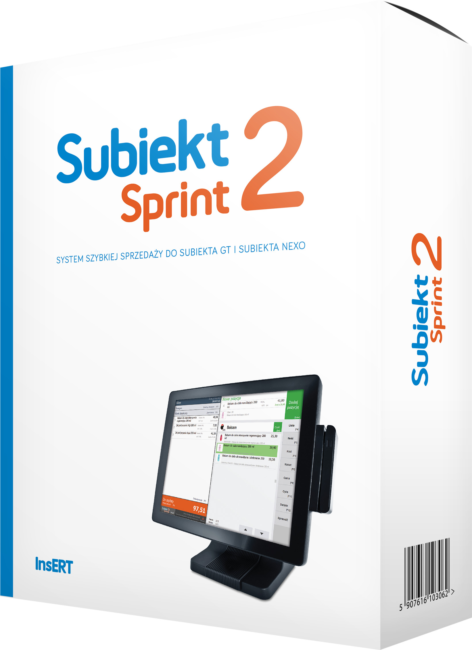 InsERT Subiekt Sprint 2 (1 stan. rozszerzenie)