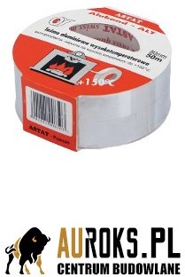 Parkanex TAŚMA ALUMINIOWA O SZEROKOŚCI 5CM I DŁUGOŚCI 50M ASTAT PX_TAS-AST_50_2