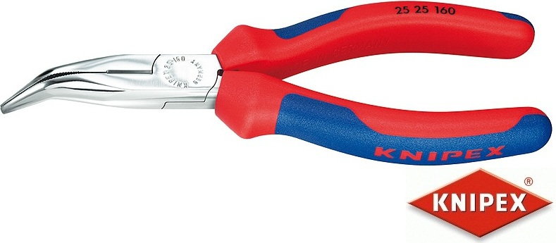 Knipex szczypce tnące półokrągłe, radiowe, dwukomponentowe (25 25 160)