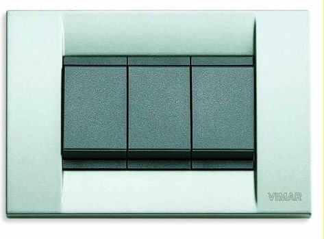 Vimar Ramka Classic 3M srebrna 16733.21