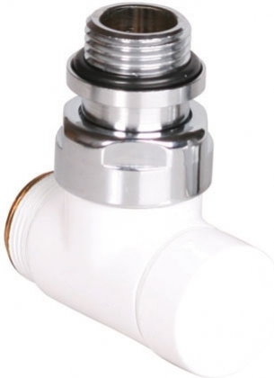 Terma Technologie Zawór odcinający kątowy (biały) GZ (TGZOBI006)