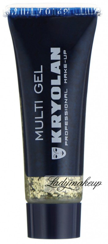 KRYOLAN MULTI GEL Żel brokatowy do ciała ART. 2300/01 RED