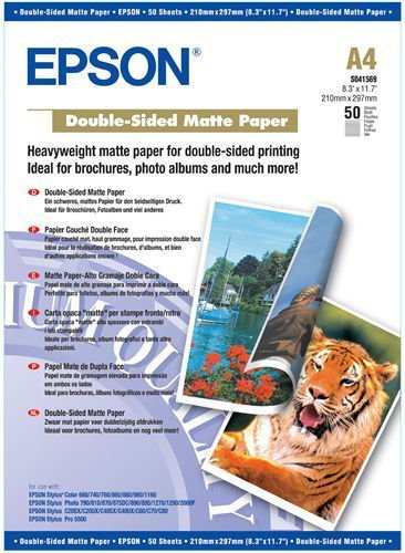 Epson Papier Double Sided Matte (matowy, 178g, A4 50 C13S041569