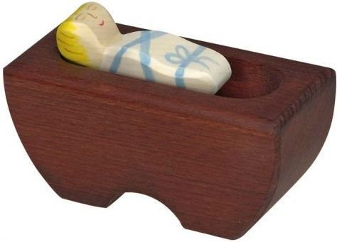 Holztiger Drewniany element stajenki - Dzieciątko Jezus, 80298