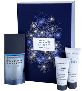 Issey Miyake LEau DIssey Pour Homme Sport woda toaletowa 100 ml + żel pod prysznic 75 ml + balsam po goleniu 50 ml