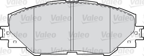 VALEO klocki hamulcowe 601037 601037