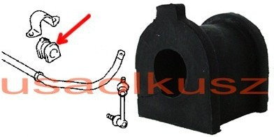 ROZNI Guma tylnego drążka stabilizatora 20mm Scion tC 2004-2010