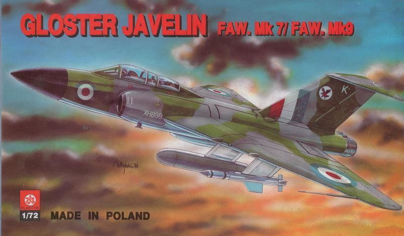 Plastyk Gloster Javelin FAW.Mk. 7Mk.9 008