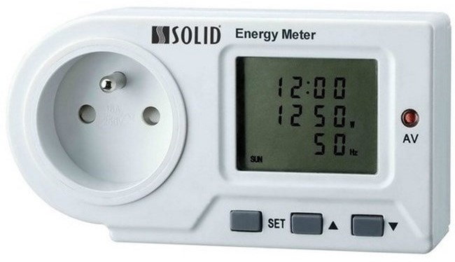 Solight Cyfrowy miernik zużycia energii elektrycznej
