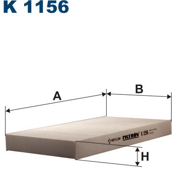 FILTRON Filtr kabinowy K1156