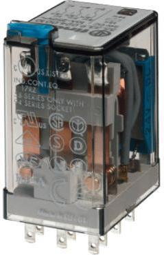 Finder Przekaźnik 3CO 10A 110V AC, LED 55-33-8-110-0050