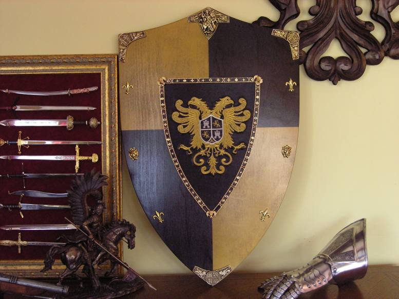 Płatnerze hiszpańscy TARCZA RYCERSTWA Z TOLEDO