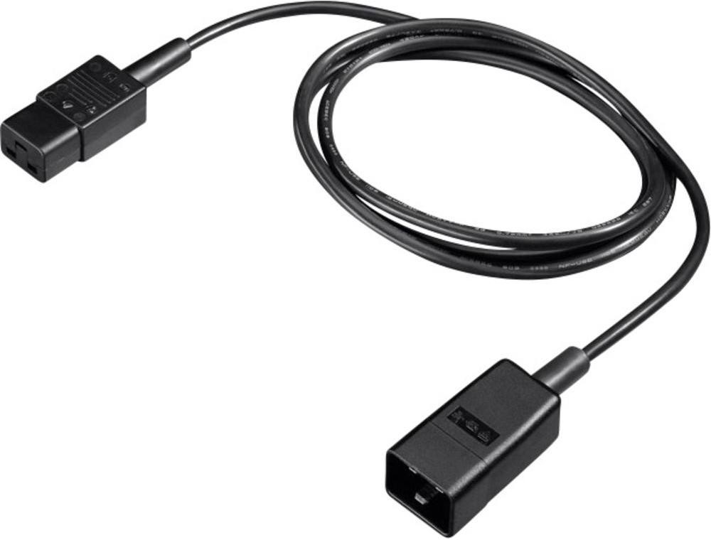 Rittal Przedłużacz Zasilanie [1x Złącze męskie z uziemieniem 1x Gniazdo IEC C13] 2.50 m czarny Rittal