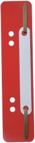 DURABLE Wąsy do skoroszytu czerwone 25 sztuk DU218-03