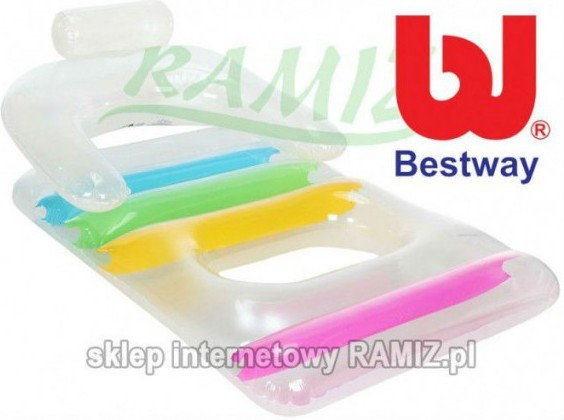 Bestway MATERAC Krzesła DMUCHANY 2w1 165/89cm 43011