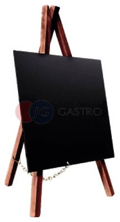 Securit Tablica mahoniowa na trójnogu (zestaw 3 szt.) 240x110 mm MNI-M-KR