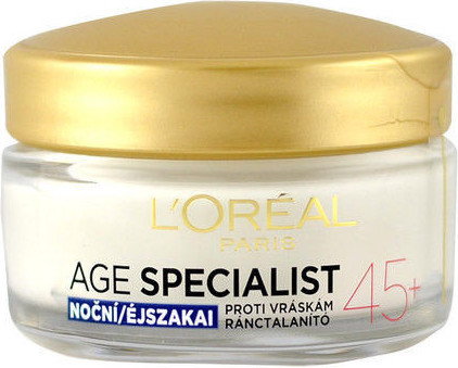 Loreal Age Specialist 45+ krem na noc przeciw zmarszczkom 50ml