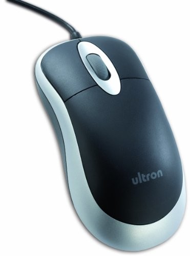 Ultron UM-100 mysz optyczna z 3 przyciski, USB 2.0 49308