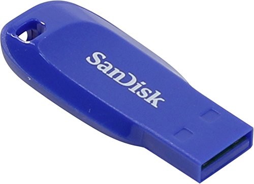 SanDisk Sandisk sdcz50 °C-032G-b35be 32 GB Cruzer Blade USB 2.0 Stick, niebieski 32 GB SDCZ50C-032G-B35BE