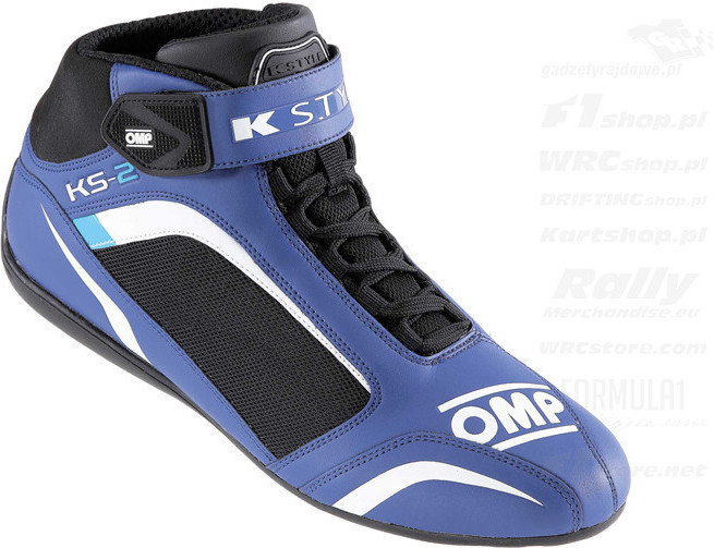 OMP Racing Buty KS-2 niebieskie