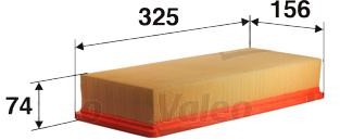 Valeo filtr powietrza panelowy 585052 - Bezpłatny zwrot do 30 dni, największy wybór produktów. 585052