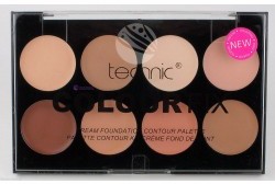 Technic Technic Colour Fix Contour paleta 8 podkładów do twarzy 8x3,5g