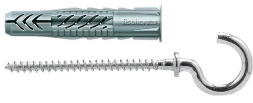 Fischer Kołki rozporowe UX uniwersalne z hakami sufitowymi 6 x 35 mm 4 szt.