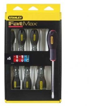 Stanley Zestaw wkrętaków FatMax - 6 sztuk Pł-Pz 0-65-428