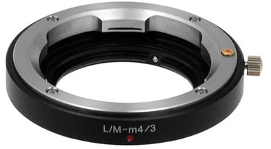 Fotodiox LENS Mount Adapter, Leica M Lens to Micro Four Thirds system camera AS Panasonic Lumix wyszukiwania, Olympus Pen & BMPCC 09LMMicro43
