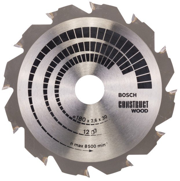 Bosch Piła tarczowa Multi Construcion 180 mm x 30/20 mm x 12T