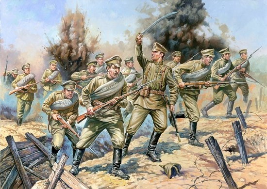 Zvezda WWI Russian Infantry