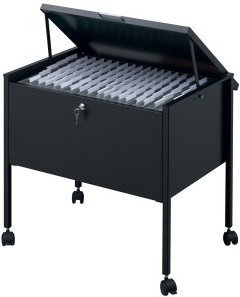 Durable ECONOMY wózek na teczki zawieszkowe, 80 A4 TOP, czarny
