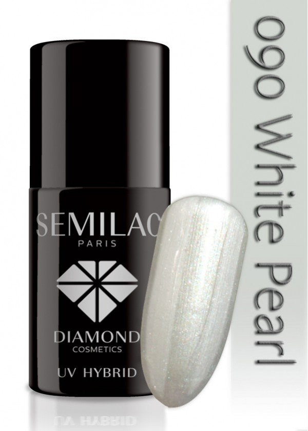 Semilac Lakier hybrydowy 090 White Pearl