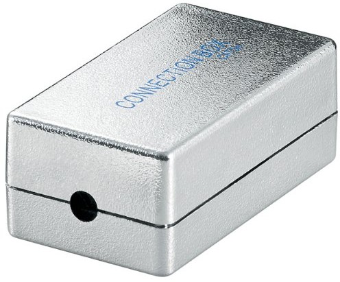 Wentronic Goobay Cat 5 port/Supply do ściągania Box (do lutowania miękkiego/śruby połączeniowe) Shielded, 1 szt. 7300010
