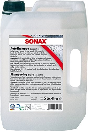 Sonax 314500 szampon samochodowy, 5 l