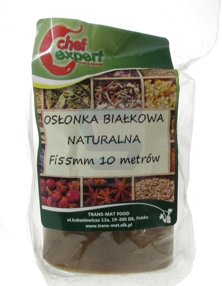 Chef Expert Osłonka białkowa naturalna Fi 55 mm 10 mb