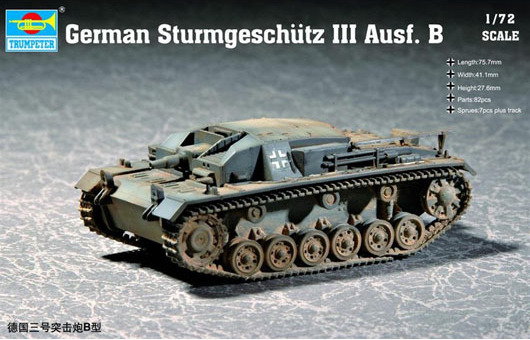 Trumpeter Germany Sturmgeschutz III Stug 07256