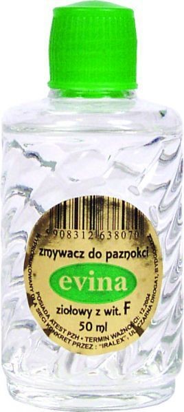 EVINA Konkret Zmywacz do paznokci ziołowy z witaminą F 50 ml