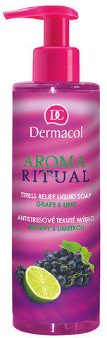 Dermacol Aroma Ritual Liquid Soap Grape&Lime 250ml W Mydło W płynie