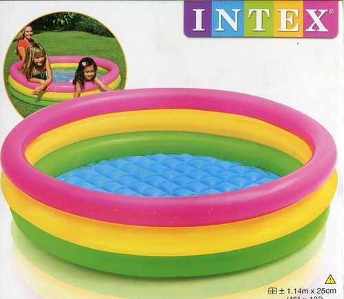 Intex Basen dmuchany 3 kolory 114 cm