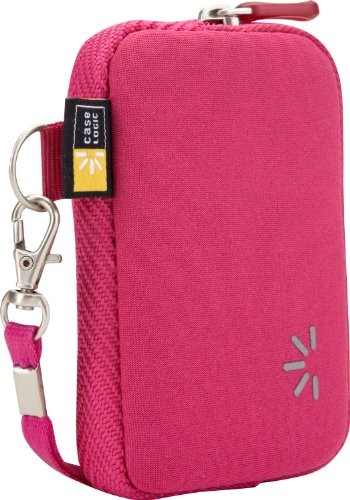 Case Logic UNZB 202pi Neoprene Pocket S torba na aparat fotograficzny (z paskiem na nadgarstek) różowy UNZB-202Pink