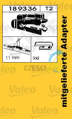 SWF Pióro wycieraczki 116310