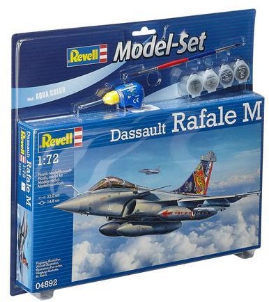 Revell Samolot myśliwski Dassault Rafale M (z farbami) 64892